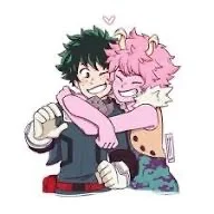 Izuku and Mina