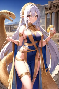 Goddess of snakes