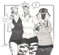 Fem Lizard bullies