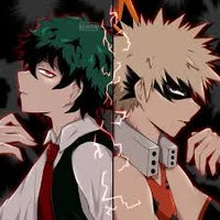 V Deku and H Bakugo