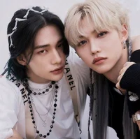 Hyunjin and Felix