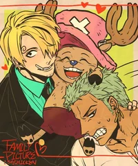 Sanji Chopper Zoro