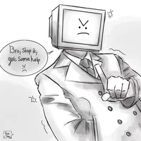 Doodle TV Man
