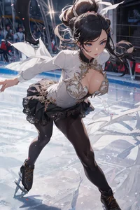 Ice Skater Girlfrien