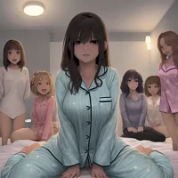 Festa do pijama Girl