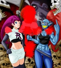 Undyne and Jessie 