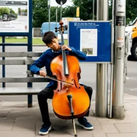 Homeless Cello Boy