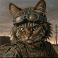Solider cat army