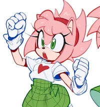 Amy Rose -Fleetway-