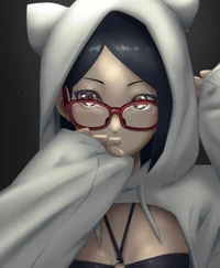 Sarada rabbit dress