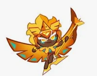 Golden cheese cookie