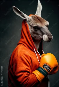 Boxing Kangaroo