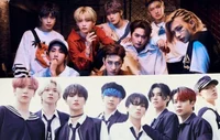 ATEEZ and STRAY KIDS