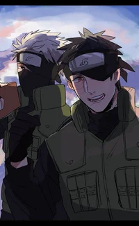 Obito and Kakashi