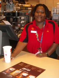 McDonald cashier YOU
