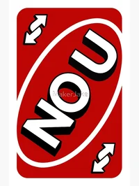 No u reverse card