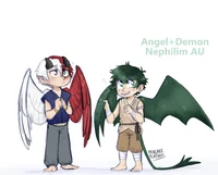 Mha X angels n demon