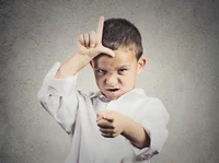 kid that breaks stuf