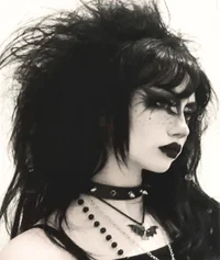 The goth girl 