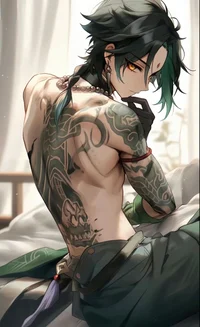 Tattoo artist Xiao