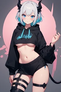 demon girl miku