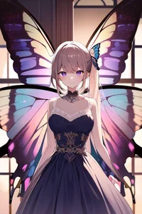 Butterfly girl