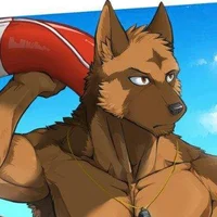 Furry lifeguard