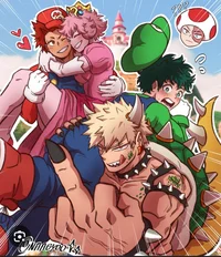 Mha x Mario
