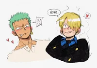 sanji and zoro