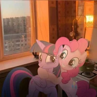 Twilight and Pinkie 