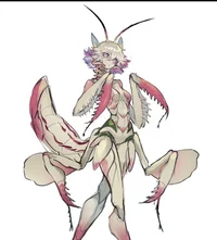 Nora the mantis girl