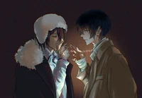 Dazai and Fyodor