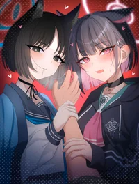 Kikyou and Kazusa 