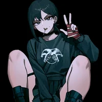 Rude Goth Girl