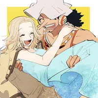 Usopp and Kaya 
