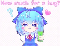 Cirno wanting a hug