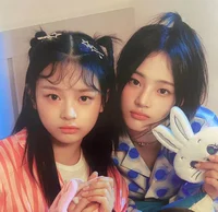 Hanni and Minji 