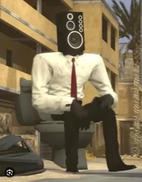 Large speakerman