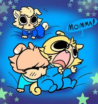 Dachabo and 3 puppie