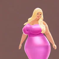 Fat bimbo