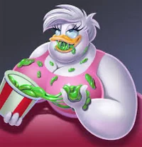 Fat daisy duck