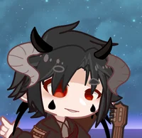 Protective demon boy