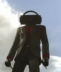 Dark speaker man