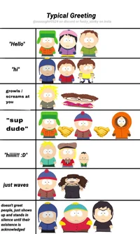Mha meets southpark 