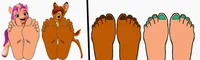 Sunny an bambi feet 