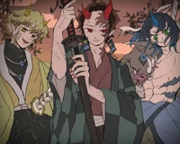 Demon slayer trio
