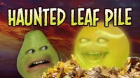 Haunted leaf pile