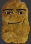man face nugget
