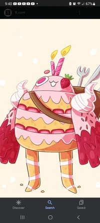 B-Day the Cake Golem