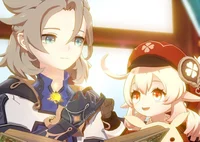 Albedo and Baby Klee